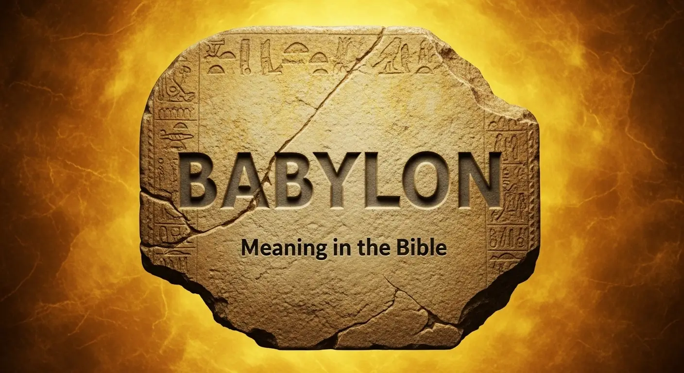 Babylon in the Bible Meaning