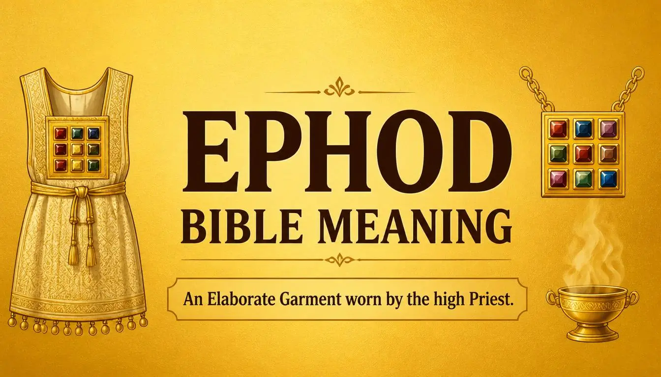 Ephod bible meaning