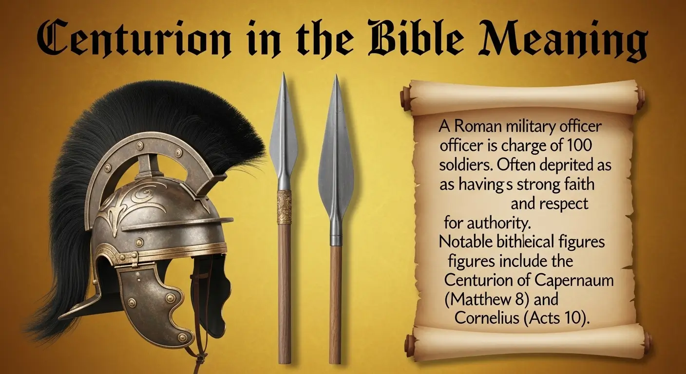 Centurion in the Bible Meaning