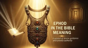 Ephod in the Bible Meaning