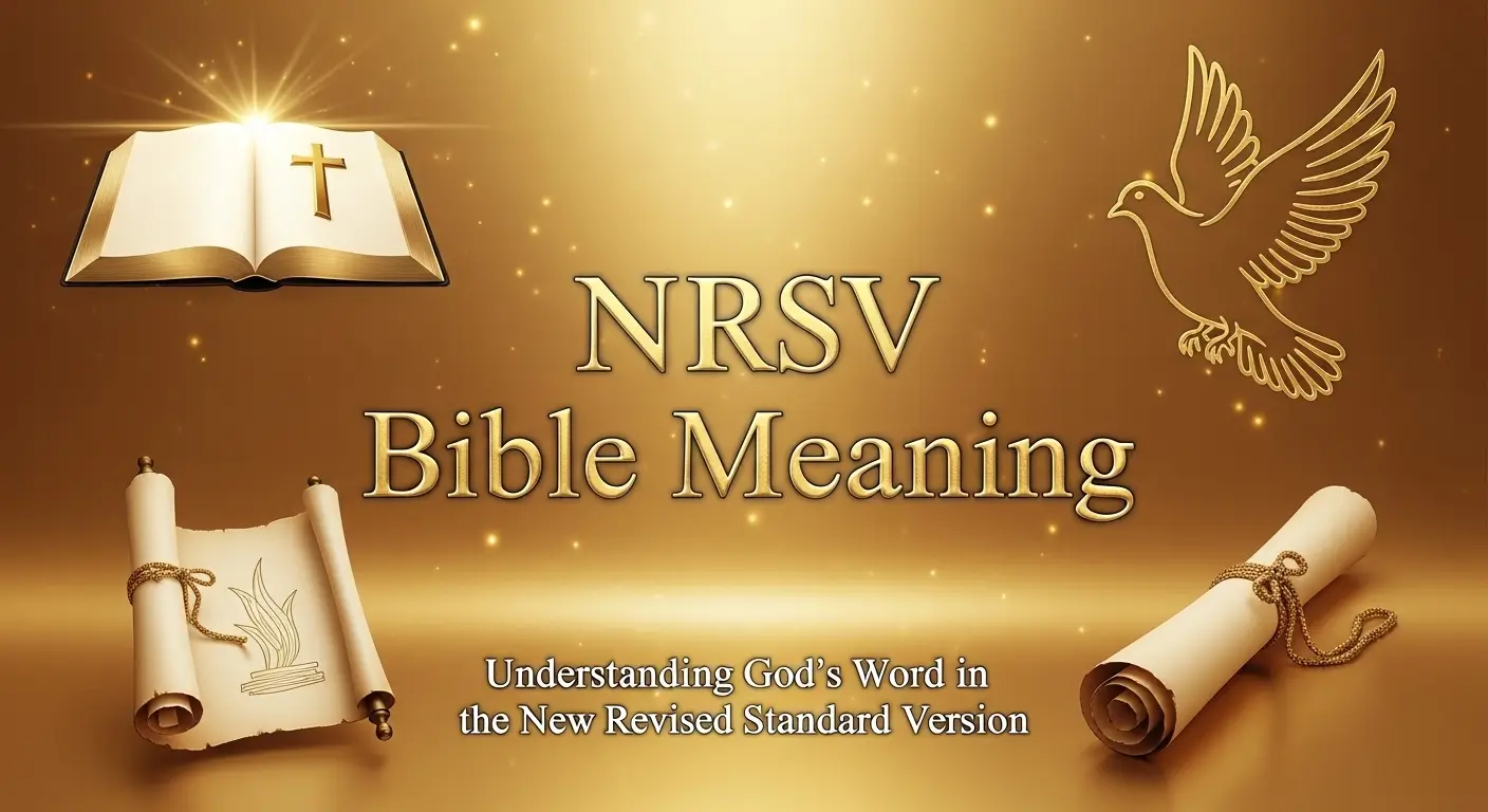 NRSV Bible Meaning