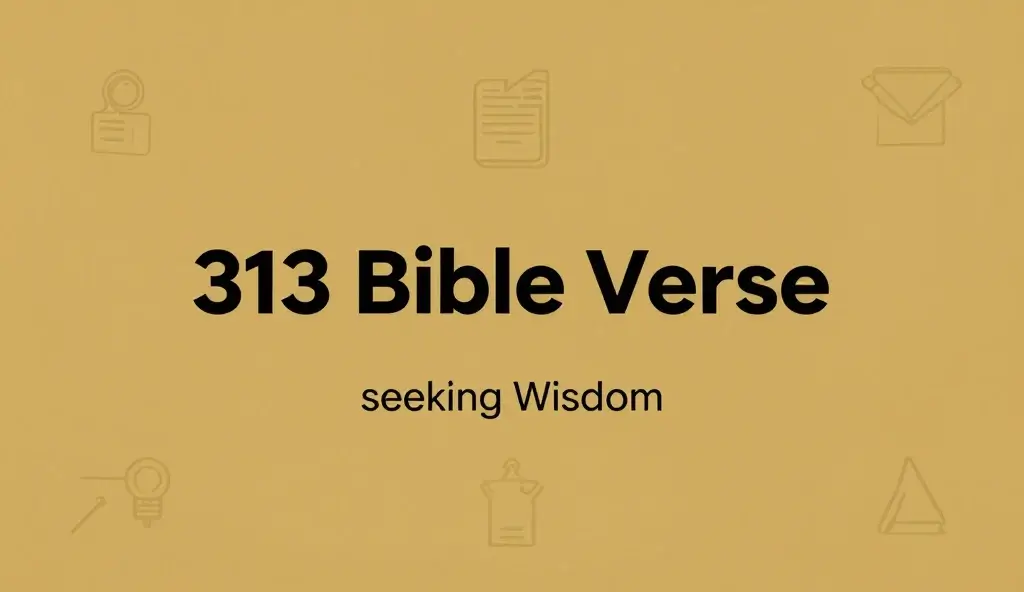 313 Bible Verse