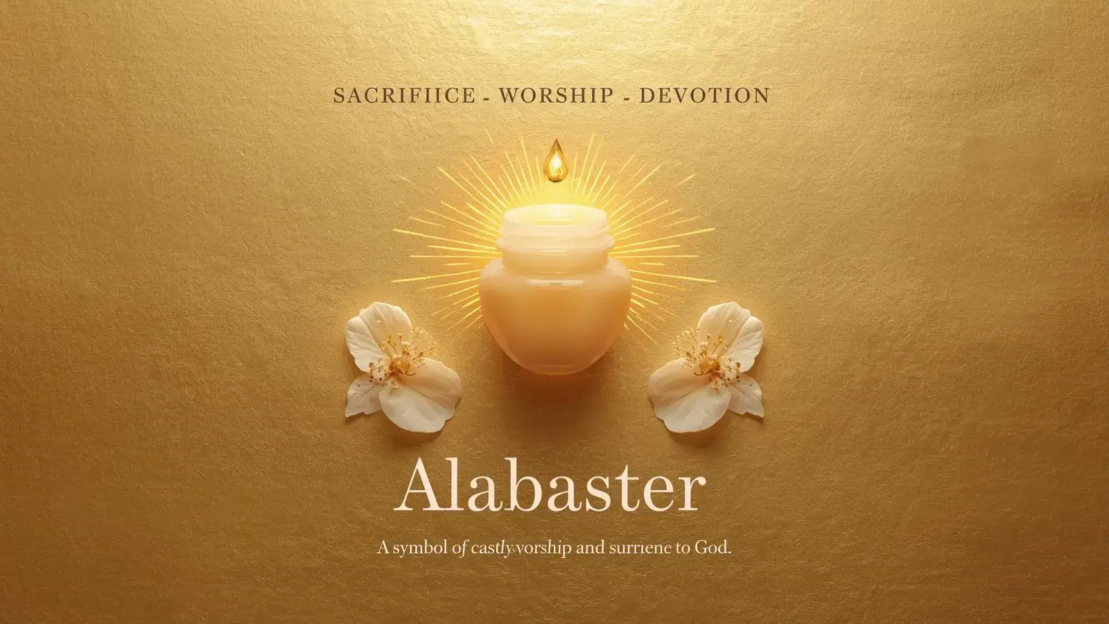 Alabaster Bible Meaning
