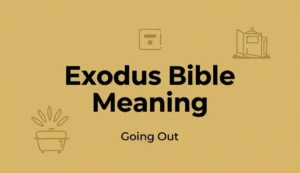 Exodus Bible Meaning