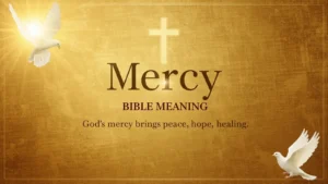 Mercy Bible Meaning