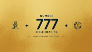 Number 777 Bible Meaning