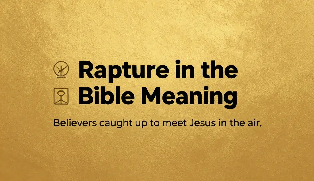 Rapture in the Bible Meaning