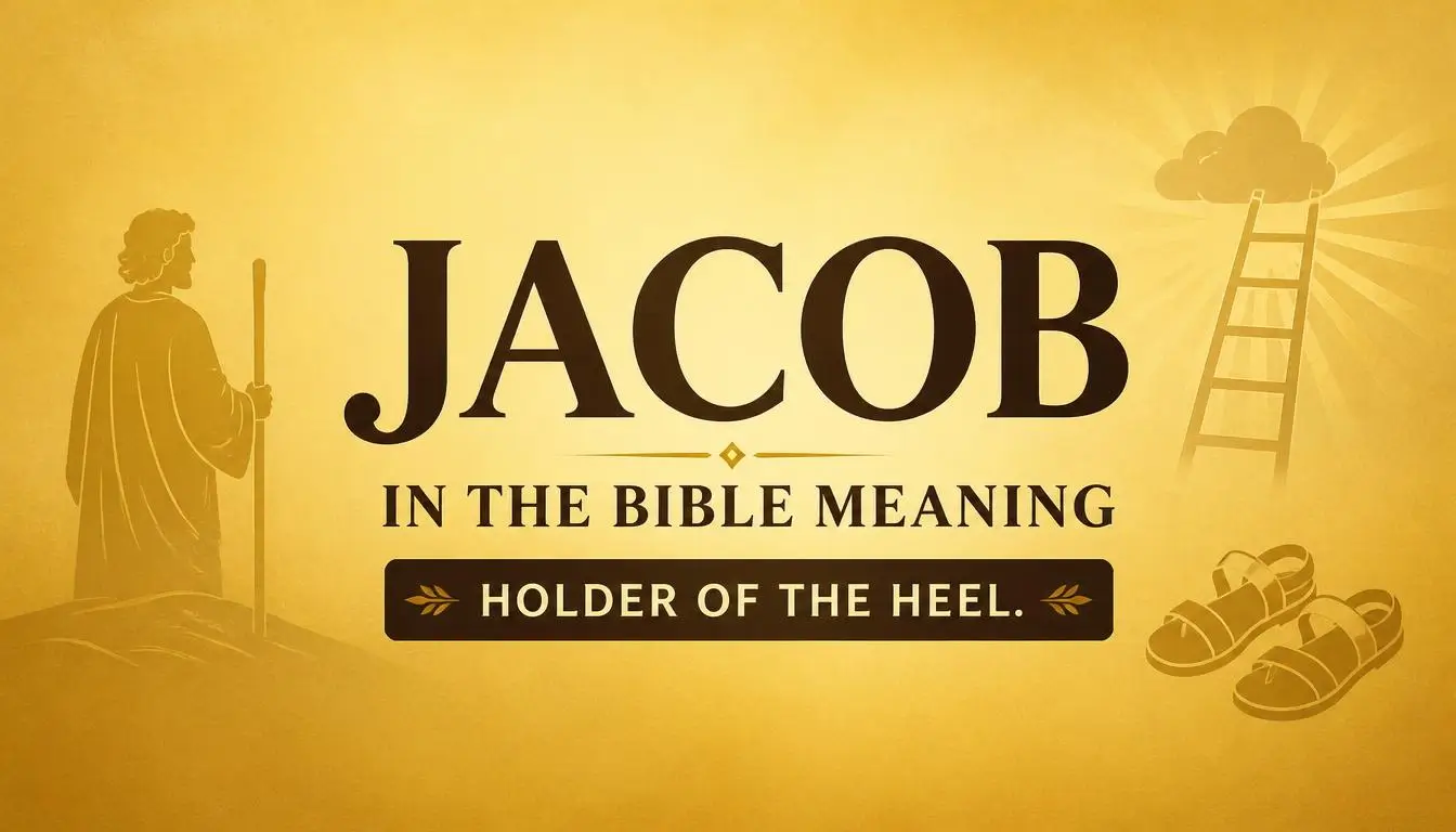 Jacob in the Bible Meaning