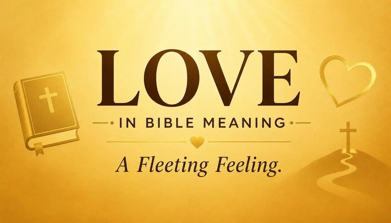 Love in Bible Meaning