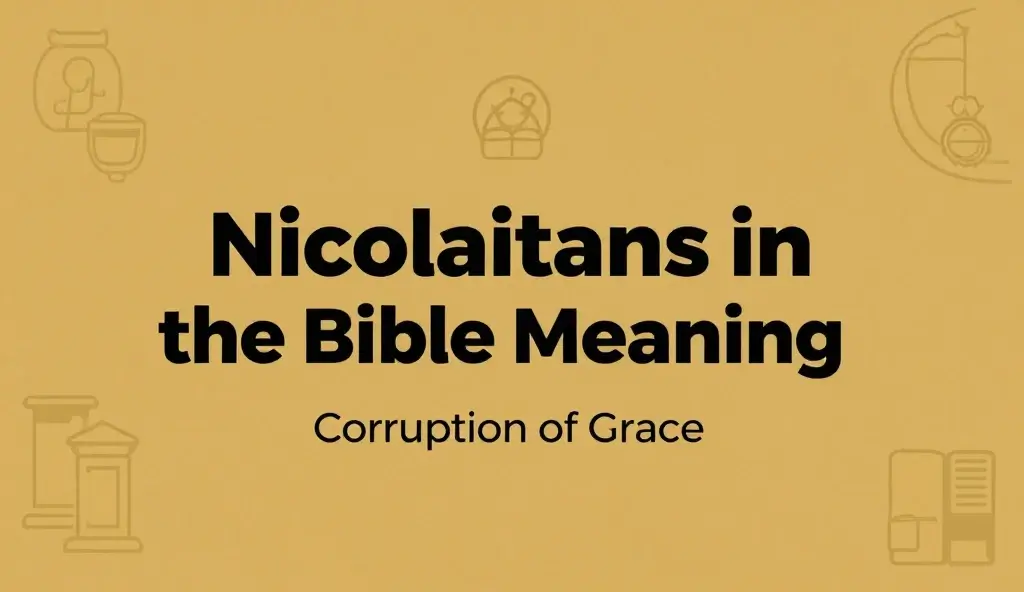 Nicolaitans in the Bible Meaning