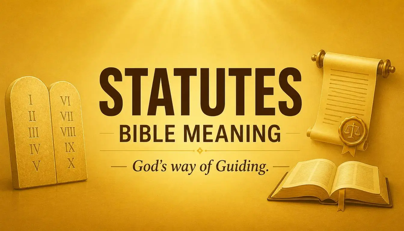 Statutes Bible Meaning